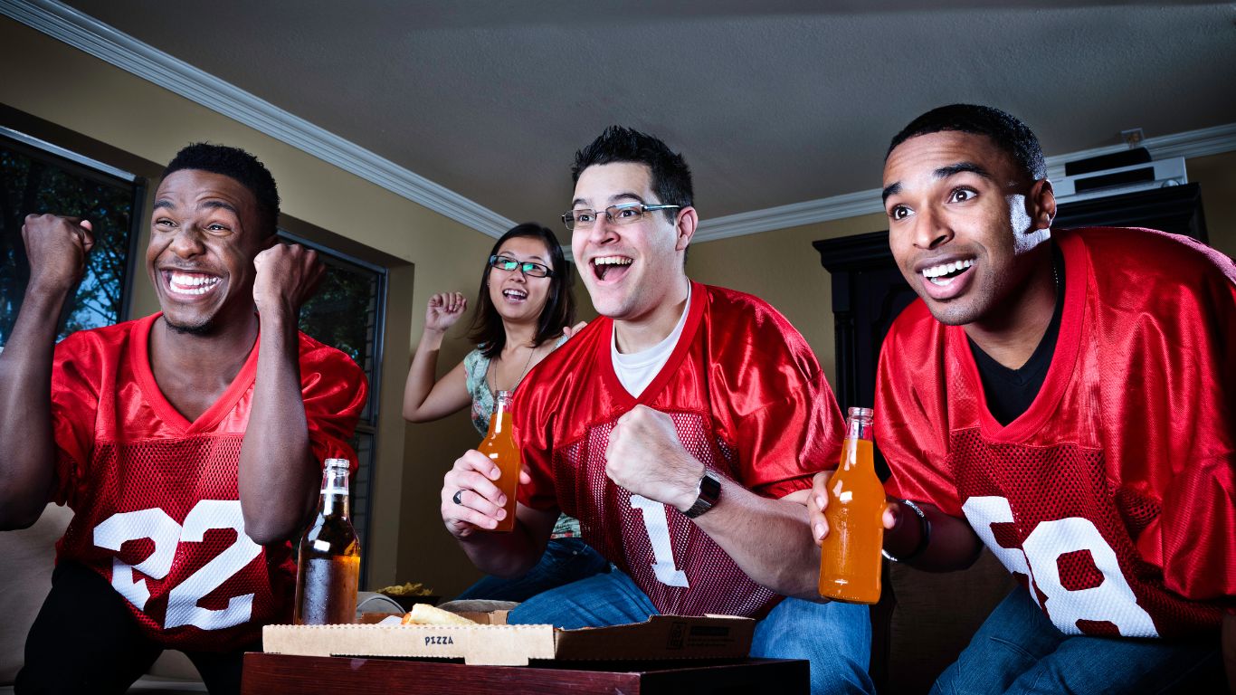 nfl fans drinking alcohol